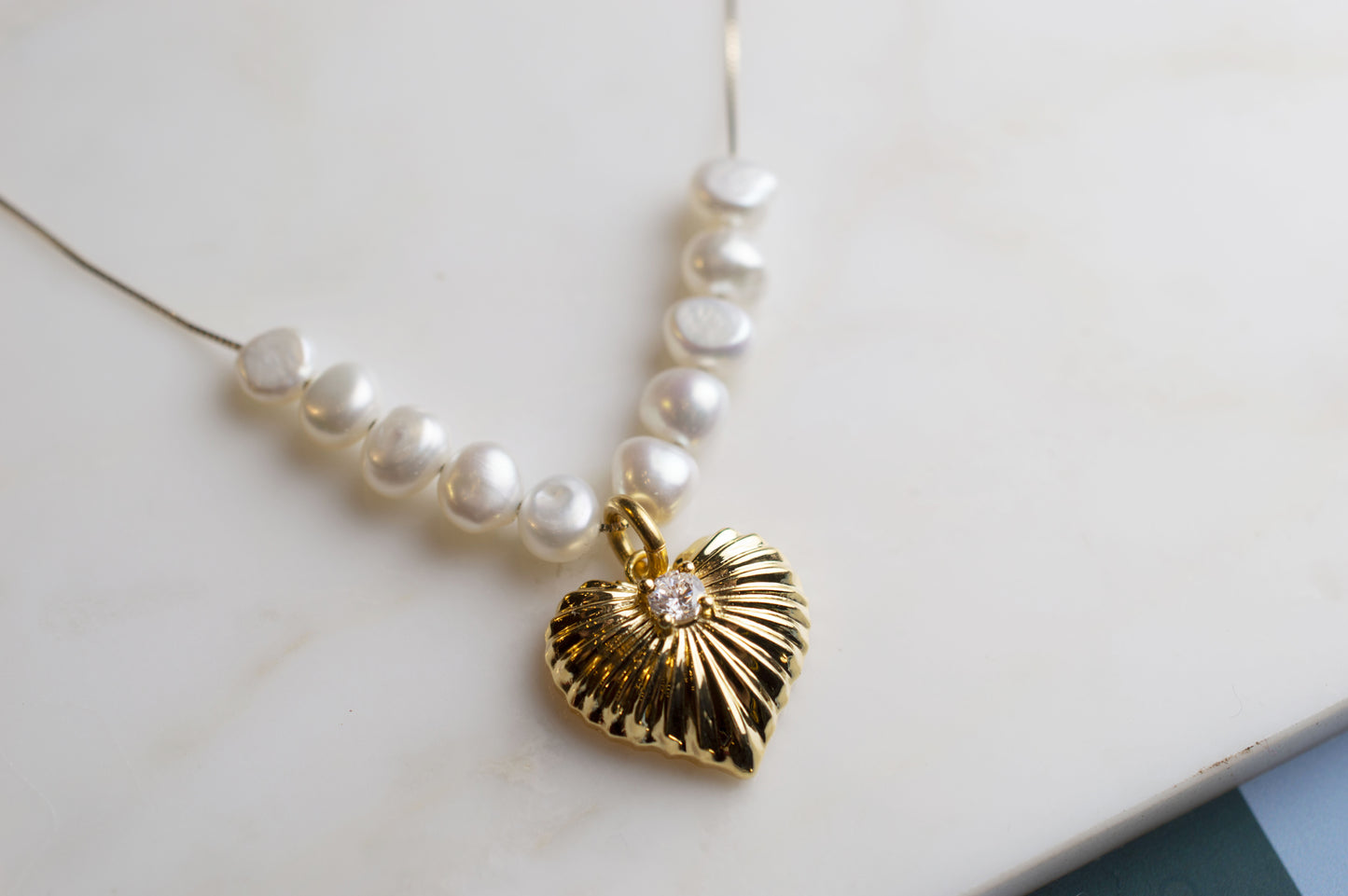 Catena Oro 9kt e Perle