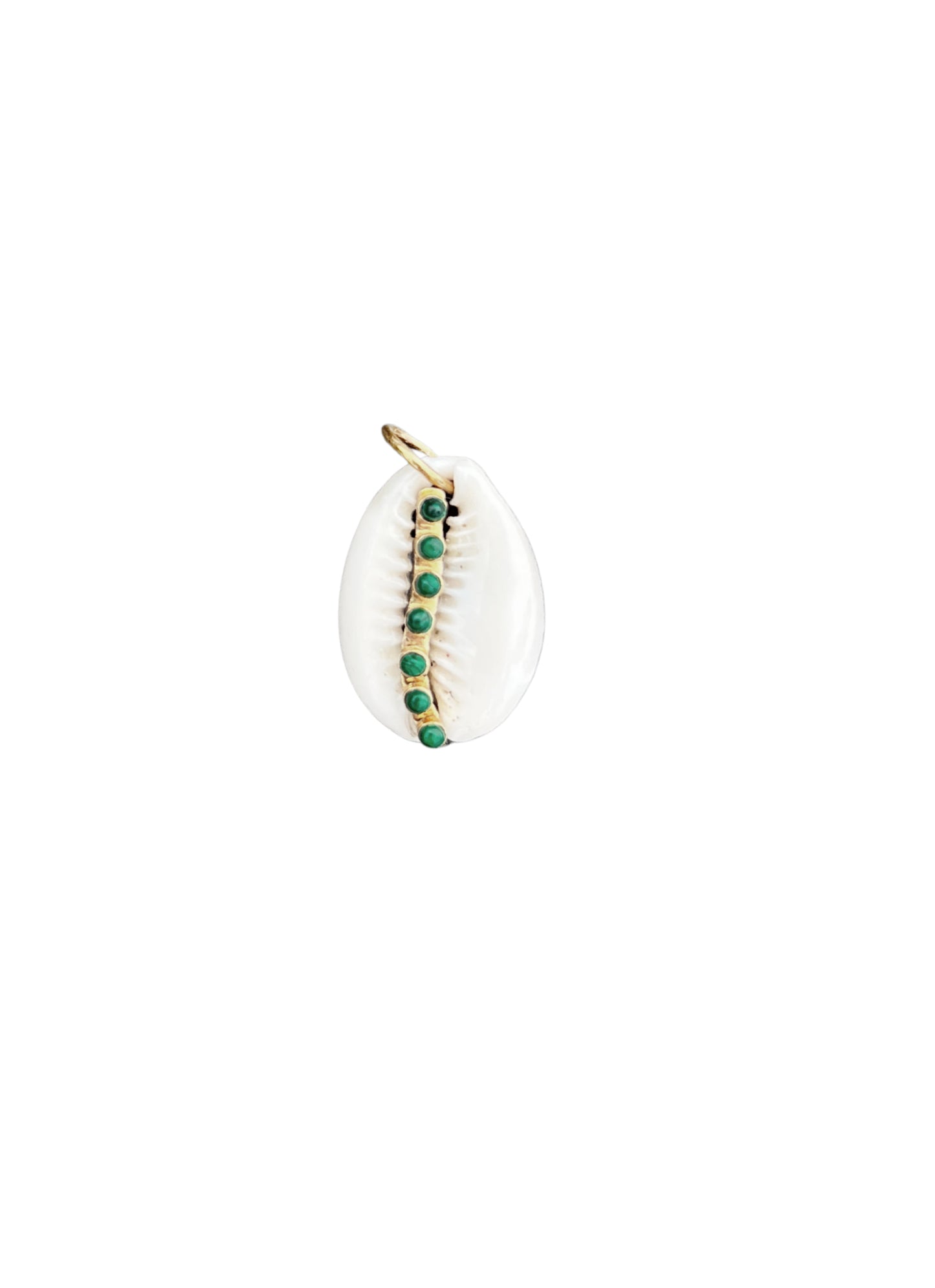 Conchiglia con Malachite