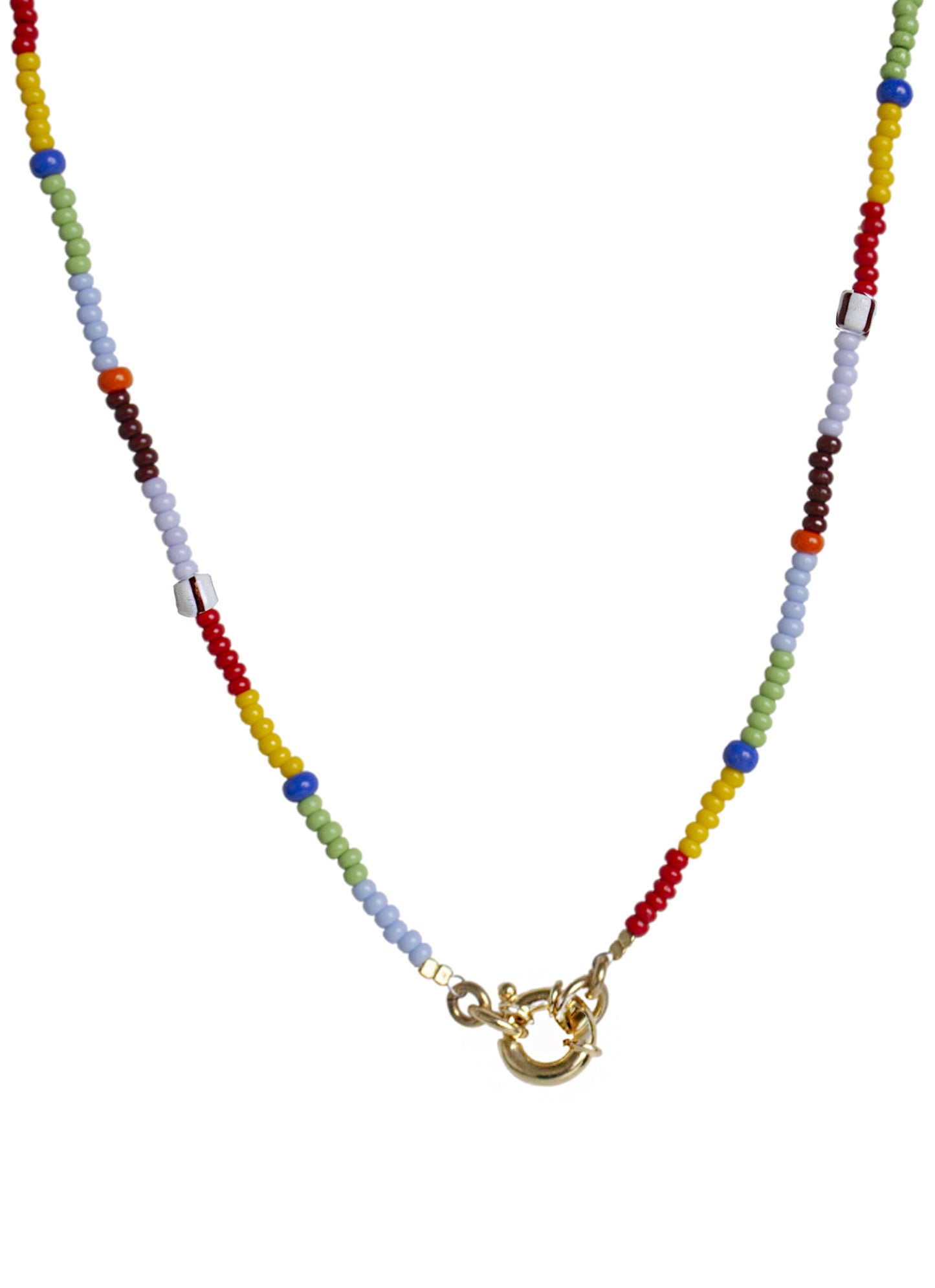 Collana Perline Multicolor