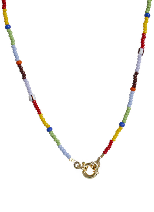 Collana Perline Multicolor