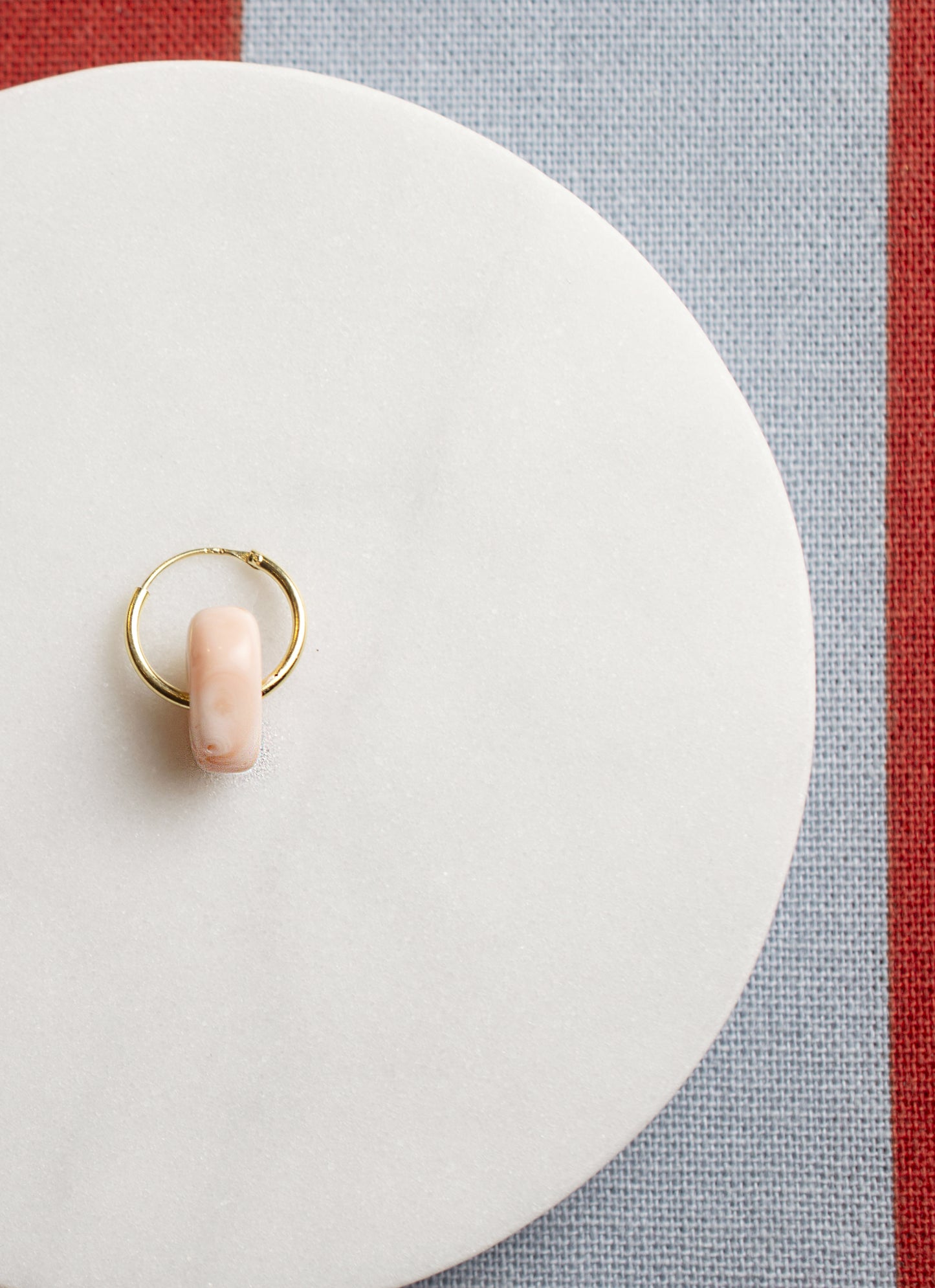 Orecchino Corallo rosa