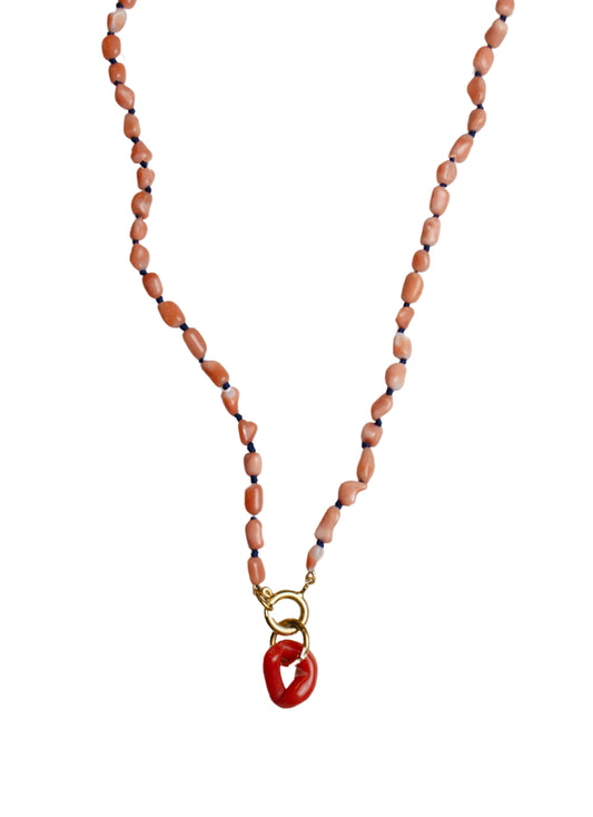 Collana Corallo Rosa