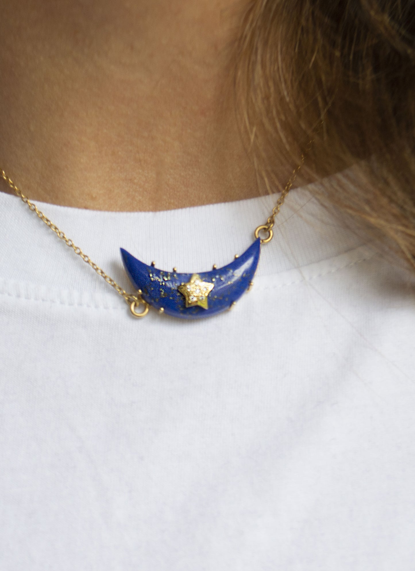Collana Luna Lapis