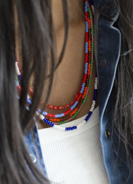 Collana Perline di Vetro