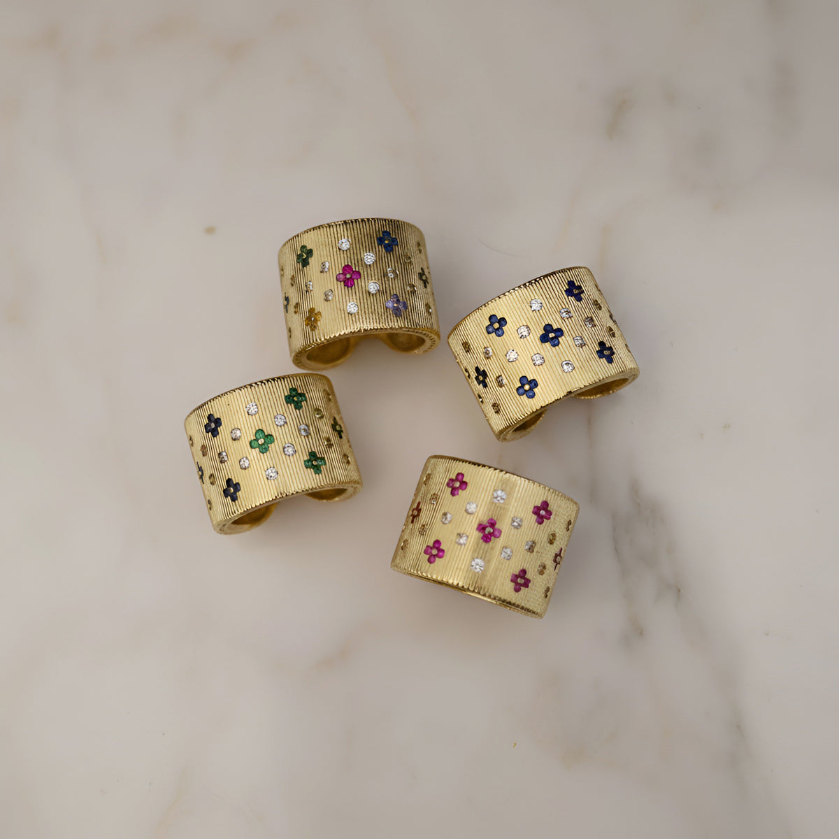 Anello a fascia-Disponibile in più colori