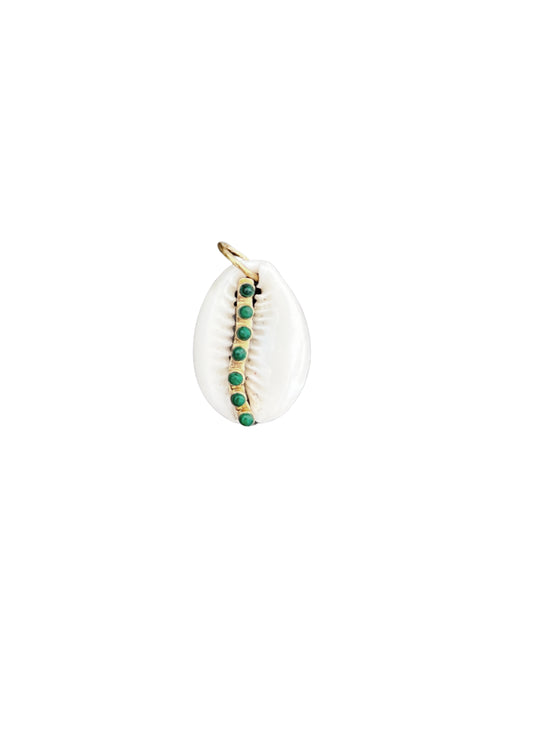 Conchiglia con Malachite
