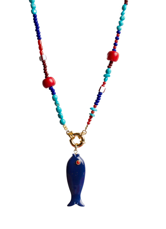 Collana Pesce Sardina PRE ORDINE