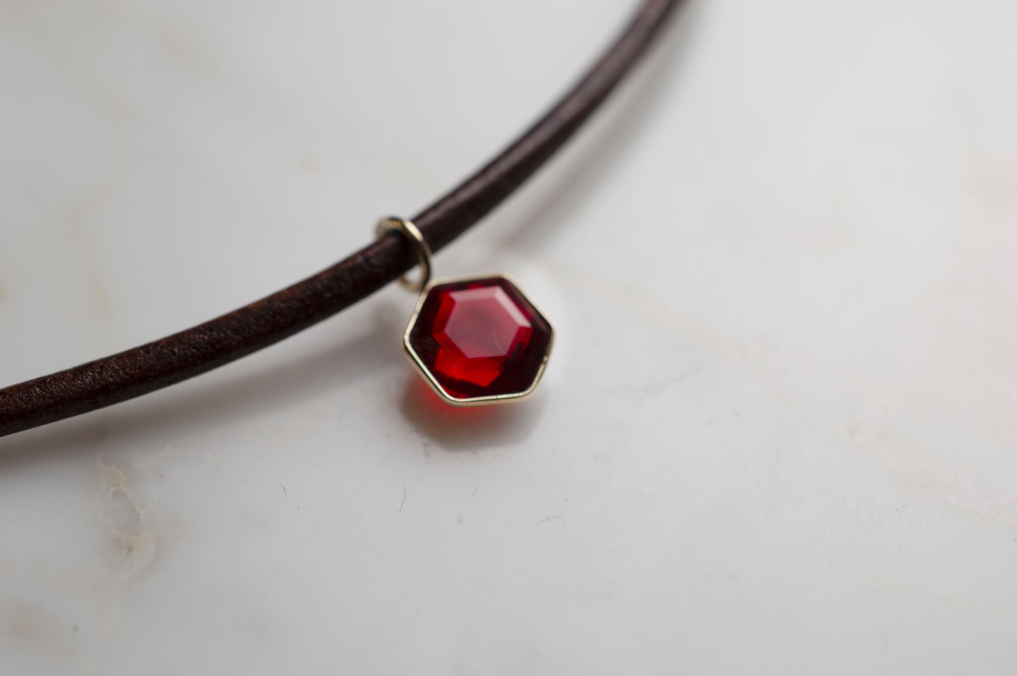 Collana Rubino