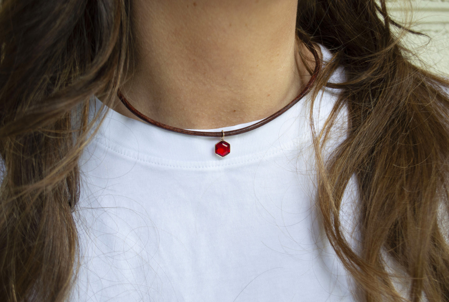 Collana Rubino