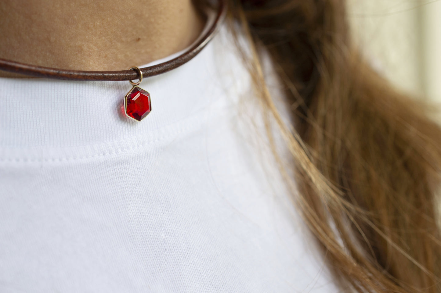 Collana Rubino