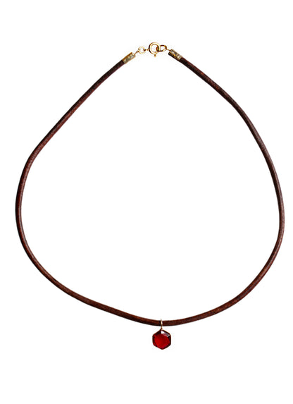 Collana Rubino