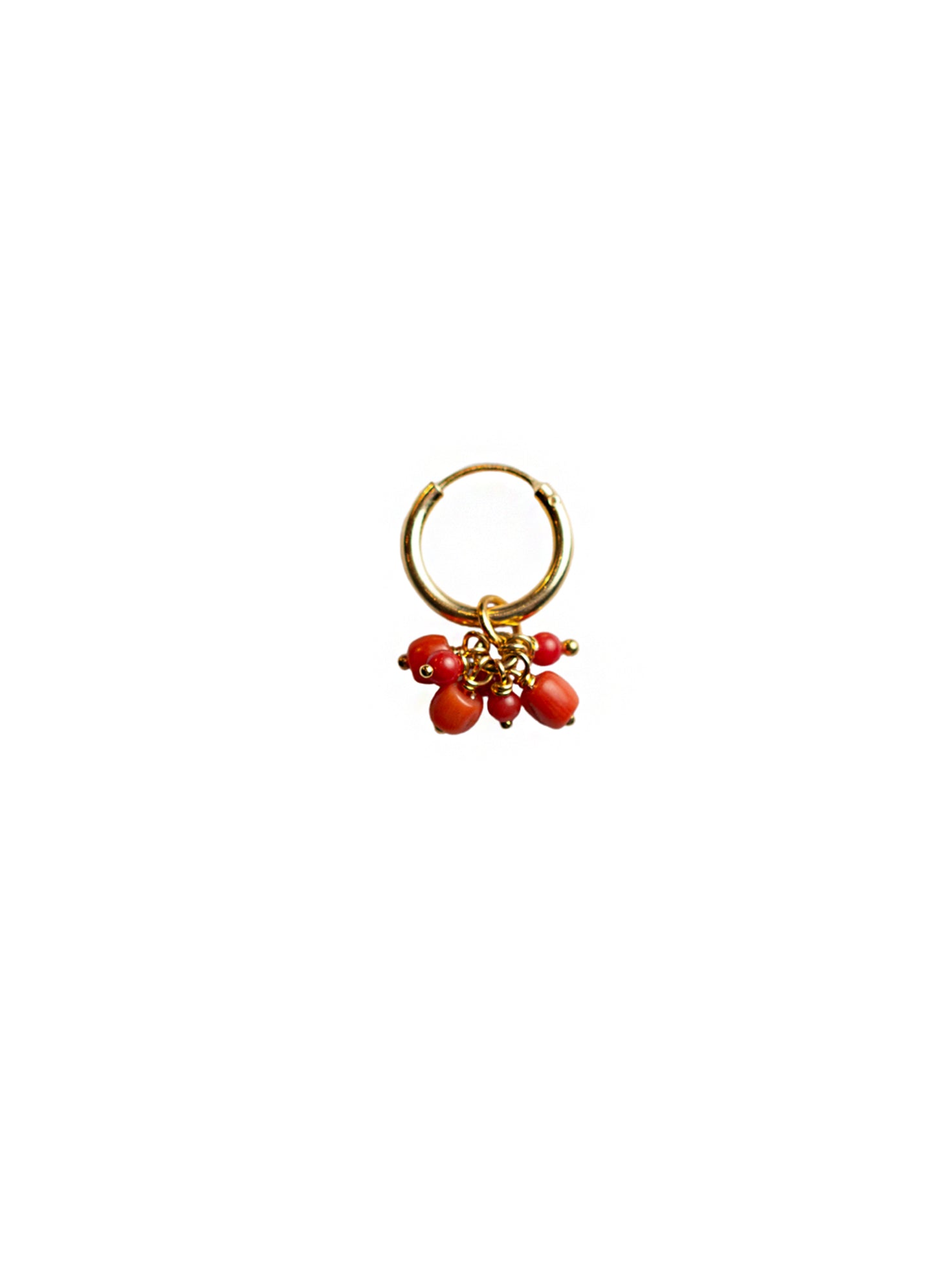 Orecchino corallo