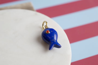 Ciondolo Pesce in Lapis