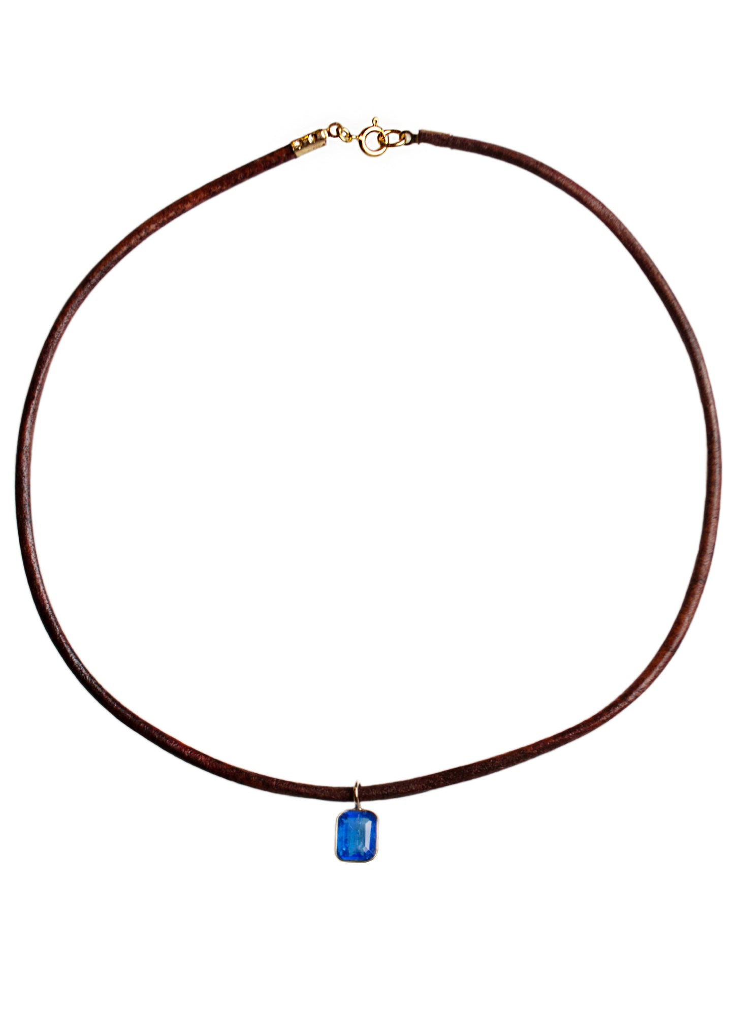 Collana Topazio London Blu