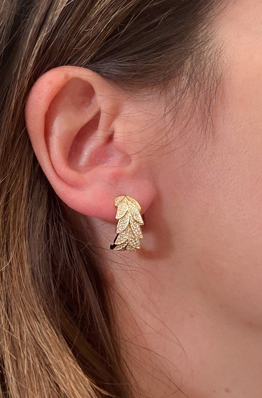 Orecchini Foglia